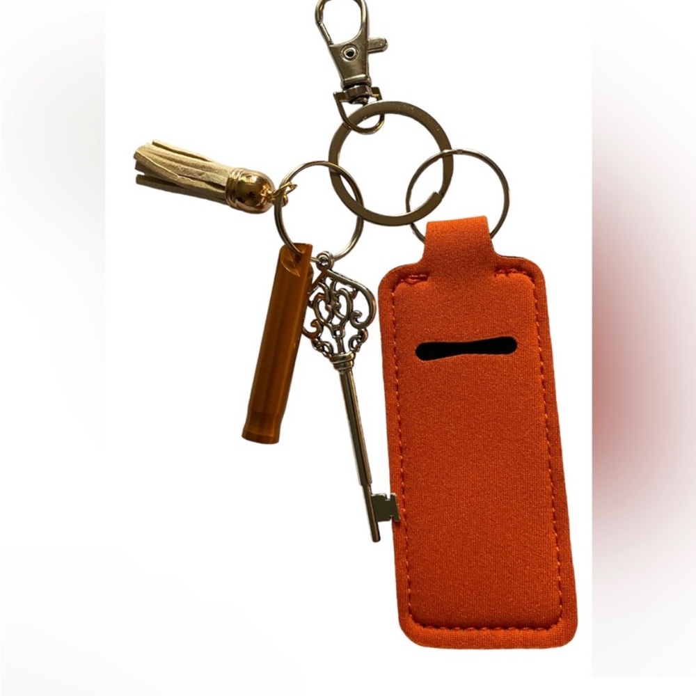 ORANGE Multifunctional Bag Charm or Key Chain.
